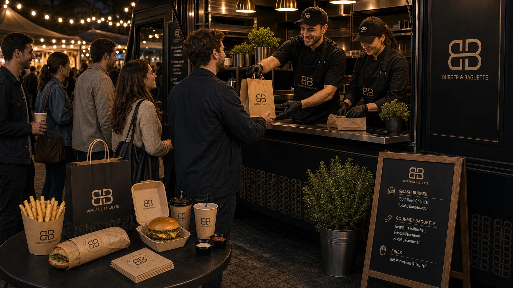 Burger & Baguette Launch